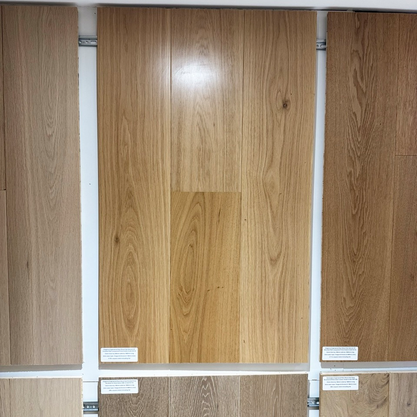 Elegance Engineered Real Wood Oak Natural UV Lacquered
